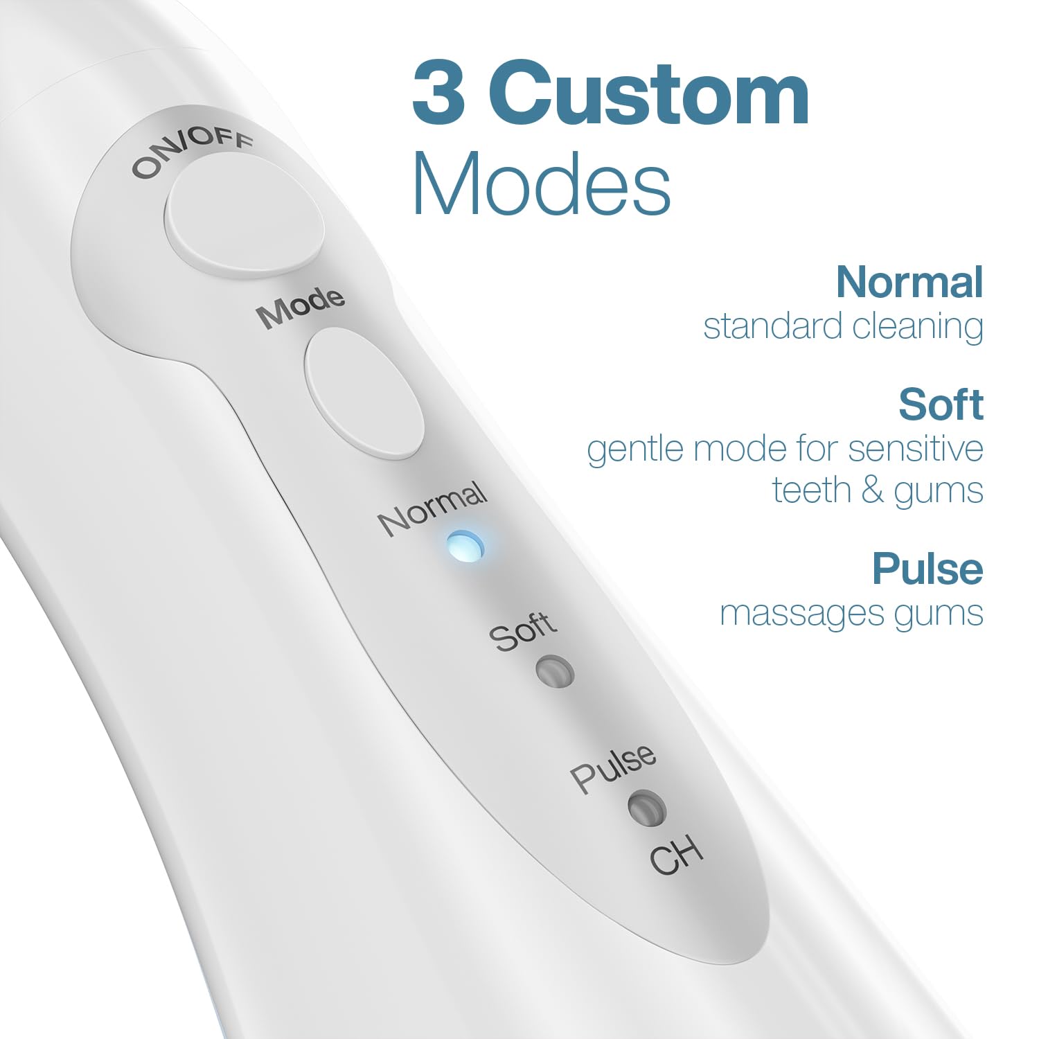 AquaSonic Water Flosser - Cordless Rechargeable Water Flossers for Teeth Cleaning - Waterproof Aqua Flosser, Portable Oral Irrigator for Dental Cleaning with 5 Jet Tips – Braces Home Travel.