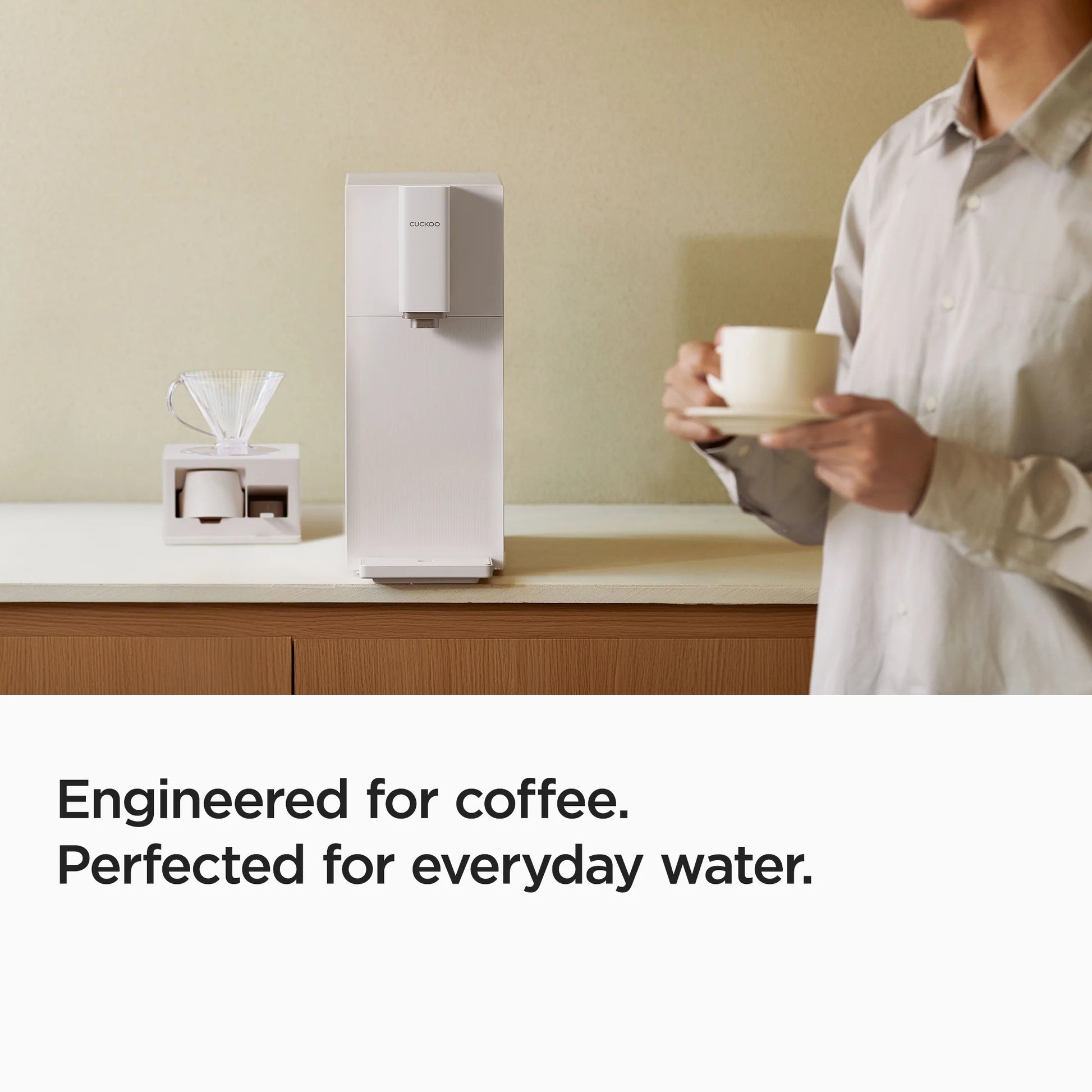 Tankless Countertop Steam 100 Barista Water Purifier (CP-ABNC100GWH)