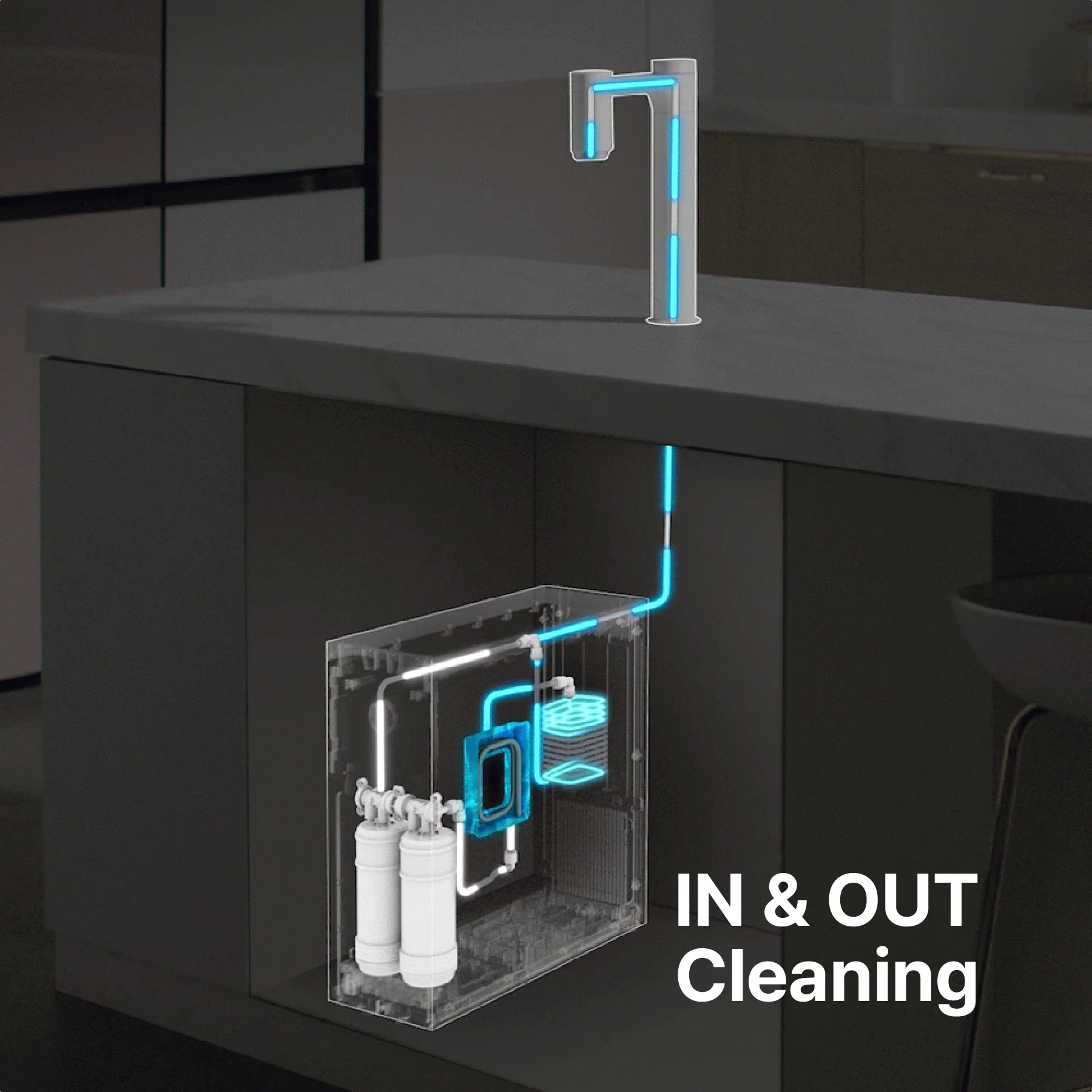 CUCKOO Steam 100 Built-In Water Purifier
